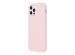 Valenta Luxe Leather Backcover iPhone 12 (Pro) - Roze