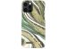 iDeal of Sweden Fashion Backcover iPhone 12 (Pro) - Cosmic Green Swirl