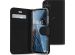 Accezz Wallet Softcase Bookcase Motorola Moto G100 - Zwart