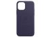 Apple Leather Backcover MagSafe iPhone 12 Mini - Deep Violet