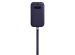 Apple Leather Sleeve MagSafe iPhone 12 (Pro) - Deep Violet