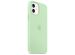 Apple Silicone Backcover MagSafe iPhone 12 Pro Max - Pistachio