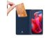 Dux Ducis Slim Softcase Bookcase Motorola Moto G04 / G24 / G24 Power - Donkerblauw