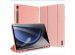 Dux Ducis Domo Bookcase Samsung Galaxy Tab S9 FE - Roze