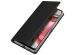 Dux Ducis Slim Softcase Bookcase Xiaomi Redmi Note 12 (4G) - Zwart