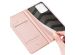 Dux Ducis Slim Softcase Bookcase Xiaomi Redmi Note 12 (4G) - Rosé Goud