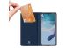Dux Ducis Slim Softcase Bookcase Motorola Moto G53 - Donkerblauw