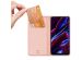 Dux Ducis Slim Softcase Bookcase Xiaomi Redmi Note 12 / Xiaomi Poco X5 5G - Rosé Goud