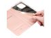 Dux Ducis Slim Softcase Bookcase iPhone 14 Pro Max - Rosé Goud
