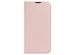 Dux Ducis Slim Softcase Bookcase iPhone 14 Pro Max - Rosé Goud