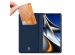 Dux Ducis Slim Softcase Bookcase Xiaomi Poco X4 Pro 5G - Donkerblauw