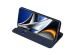 Dux Ducis Slim Softcase Bookcase Xiaomi Poco X4 Pro 5G - Donkerblauw
