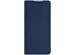 Dux Ducis Slim Softcase Bookcase Realme 9i / Oppo A36 / A76 / A96 - Donkerblauw