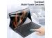 Dux Ducis QWERTY Bluetooth Keyboard Bookcase Samsung Galaxy Tab S8 Ultra - Zwart