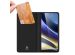 Dux Ducis Slim Softcase Bookcase Motorola Moto G51 - Zwart