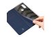 Dux Ducis Slim Softcase Bookcase Motorola Moto E7i Power - Donkerblauw