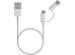 Xiaomi Originele Mi USB-C & Micro-USB naar USB kabel - 0,3 meter - Wit