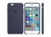 Apple Silicone Backcover iPhone 6(s) Plus - Midnight Blue