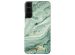 iDeal of Sweden Fashion Backcover Samsung Galaxy S22 Plus - Mint Swirl Marble