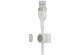 Belkin Boost↑Charge™ USB-A naar Lightning kabel braided siliconen - 1 meter - Wit