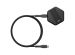 UAG Draadloze oplaadpad met stand - Geschikt voor MagSafe - 15 Watt - Zwart / Carbon