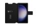 OtterBox Strada Via Bookcase Samsung Galaxy S23 Ultra - Zwart