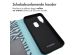 iMoshion Design Bookcase Samsung Galaxy A20e - Black Blue Stripes