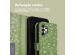 iMoshion Design Bookcase Samsung Galaxy A32 (5G) - Green Flowers