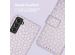 iMoshion Design Bookcase Samsung Galaxy S21 FE - White Daisy