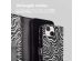 iMoshion Design Bookcase iPhone 14 - Black And White