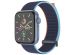 iMoshion Nylon⁺ bandje Apple Watch Series 1-9 / SE - 38/40/41 mm - Dark Navy Blue