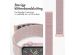iMoshion Nylon⁺ bandje Apple Watch Series 1-9 / SE - 38/40/41 mm - Light Pink