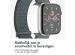 iMoshion Nylon⁺ bandje Apple Watch Series 1-9 / SE / Ultra (2) - 42/44/45/49 mm - Ash Green