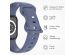 iMoshion Siliconen⁺ bandje Apple Watch Series 1-9 / SE - 38/40/41 mm - Navy - Maat S/M