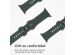 iMoshion Siliconen⁺ bandje Apple Watch Series 1-9 / SE - 38/40/41 mm - Olive - Maat S/M