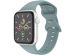 iMoshion Siliconen⁺ bandje Apple Watch Series 1-9 / SE - 38/40/41 mm - Cactus - Maat S/M