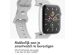 iMoshion Siliconen⁺ bandje Apple Watch Series 1-9 / SE / Ultra (2) - 42/44/45/49 mm - Fog - Maat M/L