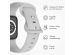 iMoshion Siliconen⁺ bandje Apple Watch Series 1-9 / SE / Ultra (2) - 42/44/45/49 mm - Fog - Maat M/L