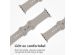 iMoshion Siliconen⁺ bandje Apple Watch Series 1-9 / SE / Ultra (2) - 42/44/45/49 mm - Stone - Maat M/L