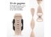 iMoshion Siliconen⁺ bandje Apple Watch Series 1-9 / SE / Ultra (2) - 42/44/45/49 mm - Sand Pink - Maat M/L