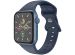 iMoshion Siliconen⁺ bandje Apple Watch Series 1-9 / SE / Ultra (2) - 42/44/45/49 mm - Midnight - Maat M/L