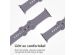iMoshion Siliconen⁺ bandje Apple Watch Series 1-9 / SE / Ultra (2) - 42/44/45/49 mm - Lavender - Maat M/L