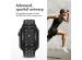 iMoshion Sport⁺ bandje Apple Watch Series 1-9 / SE - 38/40/41 mm - Maat S/M - Black & Anthracite