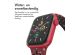 iMoshion Sport⁺ bandje Apple Watch Series 1-9 / SE - 38/40/41 mm - Maat S/M - Wine Red & Black