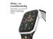 iMoshion Sport⁺ bandje Apple Watch Series 1-9 / SE - 38/40/41 mm - Maat M/L - Black Rainbow