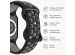 iMoshion Sport⁺ bandje Apple Watch Series 1-9 / SE / Ultra (2) - 42/44/45/49 mm - Maat S/M - Black & Anthracite