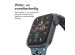 iMoshion Sport⁺ bandje Apple Watch Series 1-9 / SE / Ultra (2) - 42/44/45/49 mm - Maat S/M - Blue & Black