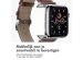 iMoshion Lederen krokodil bandje Apple Watch Series 1-9 / SE / Ultra (2) - 42/44/45/49 mm - Bruin