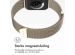 iMoshion Milanees magnetisch bandje Apple Watch Series 1-9 / SE - 38/40/41 mm - Maat S - Sterrenlicht