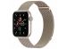 iMoshion Milanees magnetisch bandje Apple Watch Series 1-9 / SE - 38/40/41 mm - Maat S - Sterrenlicht